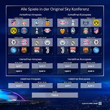 Meister red bull salzburg hat ein tolles zuckerl für die fans! Das Achtelfinale Der Uefa Champions League Bei Sky Beide Duelle Zwischen Dem Fc Presseportal