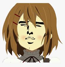 See more ideas about anime, aesthetic anime, anime icons. Transparent Yui Hirasawa Png Funny Serious Anime Face Png Download Kindpng