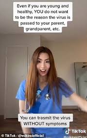 Make sure to read the rules before posting. San Francisco Nurse Goes Viral With Tiktok Videos About The Coronavirus Daily Mail Online