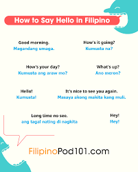 The philippines is a beautiful country. How To Say Hello In Filipino Guide To Filipino Greetings