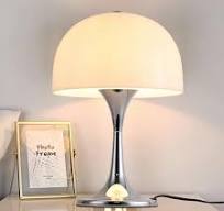 Modern Sleek Table Lamp for Bedroom, 3-Light LED End Desk ...