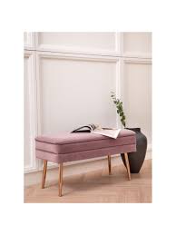 La soluzione del letto con contenitore arretrato consente di utilizzare ulteriori letto nice bolzan letti con piede slitta cromato. Panca Contenitore Imbottita In Velluto Pavlina Westwingnow