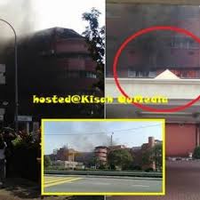 Kesemua 24 pesakit di wad berkenaan selamat dipindahkan.(gambar bernama). Masyaallah Beginilah Keadaan Di Hospital Sultanah Aminah Selepas Api Dipadamkan