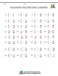 In this page, fractions are written with diagonal bars. Printable Fraction Worksheets Equivalent Fractions 5ans Gif 1 000 1 294 Pixels Fractions Worksheets Equivalent Fractions Fractions