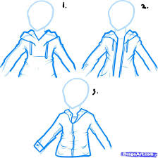 Set of technical sketch for men hoodie. How To Draw Realistic People How To Draw A Hoodie Draw Hoodies Step 1 Drawing People Realistic Drawings Drawing Tips
