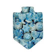 Hanukkah Gifts Dreidel Shaped Hanukkah Cookies Serving Tray Cookie Serving Trays Hanukkah Gifts Hanukkah