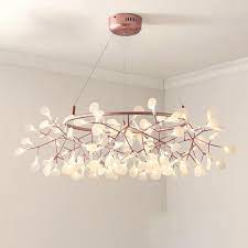 Artpad Nordic Hanging Soggiorno Lampadario Moderno Lampada Da Cucina Firefly In Oro R Modern Chandelier Chandelier Living Room Modern Chandelier In Living Room
