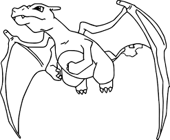 リザードン！きみにきめた！！ lizardon!i choose you!!) is the 105th episode of the pokémon anime.it was first broadcast in japan on july 22, 1999 and in the united states on september 2, 2000. Printable Charizard Coloring Pages For Free Free Pokemon Coloring Pages Coloring Home