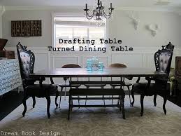 Vintage Drafting Table Turned Dining Table Dream Book Design Vintage Drafting Table Drafting Table Build A Table