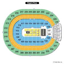 Rogers Place Edmonton Ab Seating Chart View