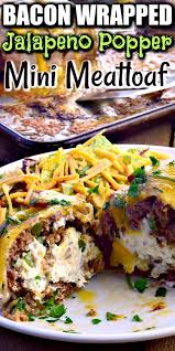 Jalapeno Popper Mini Meatloaves Ground Beef Keto Recipes Mini Meatloaf Recipes Keto Recipes Dinner
