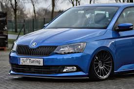 Skoda fabia 3 monte carlo. Cup Fronspoilerlippe