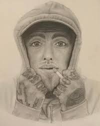 Progress of mac miller drawing over time