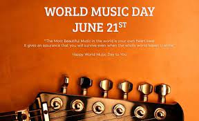 Happy international music day jazz travel mug. Writeanbhu Happy World Music Day