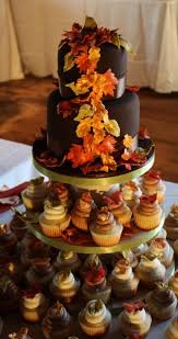Autumn Wedding Cake Fall Wedding Cakes Fall Cakes Wedding Cupcakes