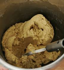 Make a well and add the liquid (the tablespoon of lemon juice or vinegar helps tenderize the dough and keep it from oxidizing or turning gray). Dough Wikipedia