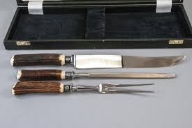 New listing oliver winchester 3 piece signature series gift set pocket knife multi key fob. Sold Price 3 Piece Winchester Stag Horn Handle Carving Set Invalid Date Edt