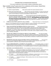 For newer teachers, learning that you need to modify … Support For Accommodation Request 1 Eligibility