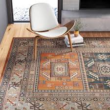 Ovid Oriental Tangerine Rust Area Rug Reviews Allmodern In 2020 Area Rugs Area Rugs For Sale Persian Decor