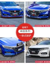 Maybe you would like to learn more about one of these? For 2018 2020 Honda Accord Jdm 3pc Style Glossy Black Front Bumper Lip Splitter Body Kits Aliexpress