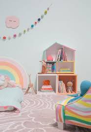 Pattern Adventures A Rainbow Bedroom Via Oh Joy Girls Rainbow Bedroom Rainbow Bedroom Rainbow Room