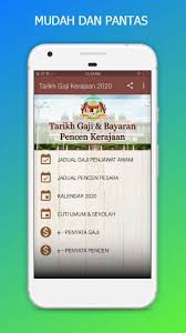 Tarikh jadual pembayaran gaji penjawat awam 2021. Tarikh Gaji Penjawat Pencen Kerajaan 2020 Fur Android Apk Herunterladen