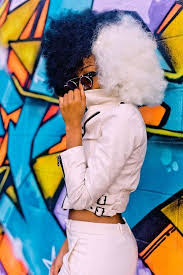 How 7 Natural Hairstyles Give You Live This Summer Natural Hair Styles Bright Hair Colors Dyed Natural Hair