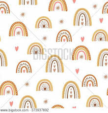 See more ideas about cute patterns wallpaper, iphone background wallpaper, aesthetic iphone wallpaper. Kids Boho Rainbow Vector Photo Free Trial Bigstock