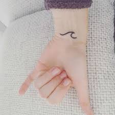 Finally the dot at the top of the tattoo is death, the moment we fade away. 20 Powerful Wave Tattoos