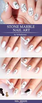 One of the latest nail art trends right now is marbleizing. Marble Gel Nails Tutorial Novocom Top