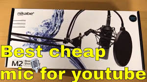 Apynaujis 15 coliu 1 kw rms 5000w pesk 190€ kenvood grotuvas su fm rds. The Best Cheap Microphone For Youtube Unboxing Nikabe M2 Microphone Kit Youtube