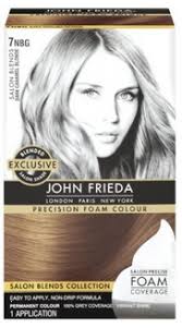 The overall effect is not quite blonde, but rather a glowing light brown color with lightness on the ends of the front strands of hair. John Frieda Permanent Hair Colour Dark Caramel Blonde 7nbg For Personal Rs 1596 Pack Id 16244143212