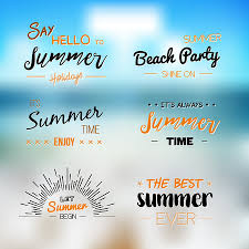 Für die meisten firmen gilt solch eine feier als jahreshöhepunkt. Set Sommerzeit Logo Vorlagen Isolierte Typographic Design Etikett Sommerferien Fur Die Einladung Schriftzug Grusskarte Drucke Und Plakate Sommerfest Vektor Vorlage Geniesse Den Sommer Lizenzfrei Nutzbare Vektorgrafiken Clip Arts Illustrationen