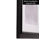 ArtToFrames 12x35 inch Black Picture Frame, Black Wood Poster ...