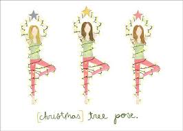 Partner Yoga Valentine S Day Card Blank Inside Yoga Etsy Tree Pose Yoga Christmas Holiday Design Card