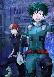 Boku No Hero Academia Midoriya Izuku Todoroki Shouto Boku No Hero Academia Hero My Hero