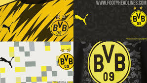The home kit displays the club's traditional black and yellow colours in a totally new style for dortmund. Leak Overview Borussia Dortmund 20 21 Home Away Third Kit Designs Shorts Socks Champions League Balr Info Footy Headlines