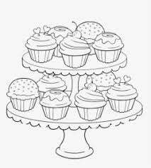 You can see it all through cute food coloring pages. Great Happy Birthday Cupcake Coloring Pages Coloring Pages For Adults Food Hd Png Download Kindpng