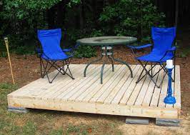 Simple Floating Deck Building A Floating Deck Floating Deck Diy Deck