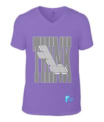 Maybe you would like to learn more about one of these? Designer V Neck T Shirt Think Outside The Box Turquoise Toucan