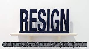 Contoh surat rasmi notis berhenti kerja seminggu go thrones a. Contoh Surat Perletakan Jawatan 24 Jam 2 Minggu Sebulan Spa