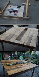 15 Pallet Table Head Turners For Your Home Useful Diy Projects In 2020 Pallet Table Diy Pallet Table Wooden Pallet Furniture