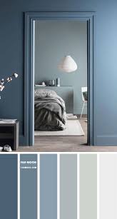 Mid wedgwood marble matt emulsion, £46 for 2.5l, mylands. Duck Blue And Sage Color Palette For Bedroom Bedroom Color Ideas