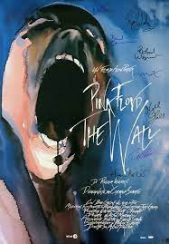 Pink Floyd The Wall Movie Poster Signed By 8 With Coa Pink Floyd Pink Floyd Albums Movie Posters