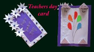 Give them back a bit of me time with some artisan coffee or a luxurious scented candle. Ba2 Diy How To Make Teacher Day Card With Paper School Project Teacher Day Present