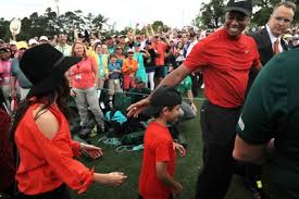 Nordegren has two children with woods, to whom she was married for six years. Photos Ex Wife And Current Girlfriend Cheer As Tiger Woods And Son Charlie 11 Compete Together National Post