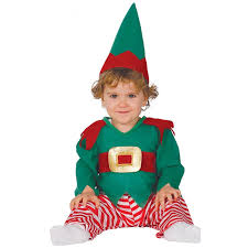 Vestito babbo natale da uomo. Elfo Costume Neonato Aiutante Di Babbo Natale Colore Verde 0 12 Mesi 42527
