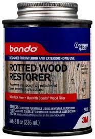 Check spelling or type a new query. Bondo Rotted Wood Restorer 3m United States