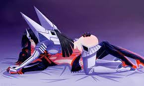 Satsuki making out with Ryuko [silent-shanin] : rKillLaKill