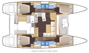 Lagoon 450 4 Cabin Charter Layout Sailing Catamaran Caroline Laviolette Catamarans Com Barcos Catamaran Maritimo